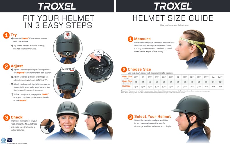 New TROXEL Sport Horse Schooling Safety Riding Helmet WHITE All Purpose MEDIUM 
