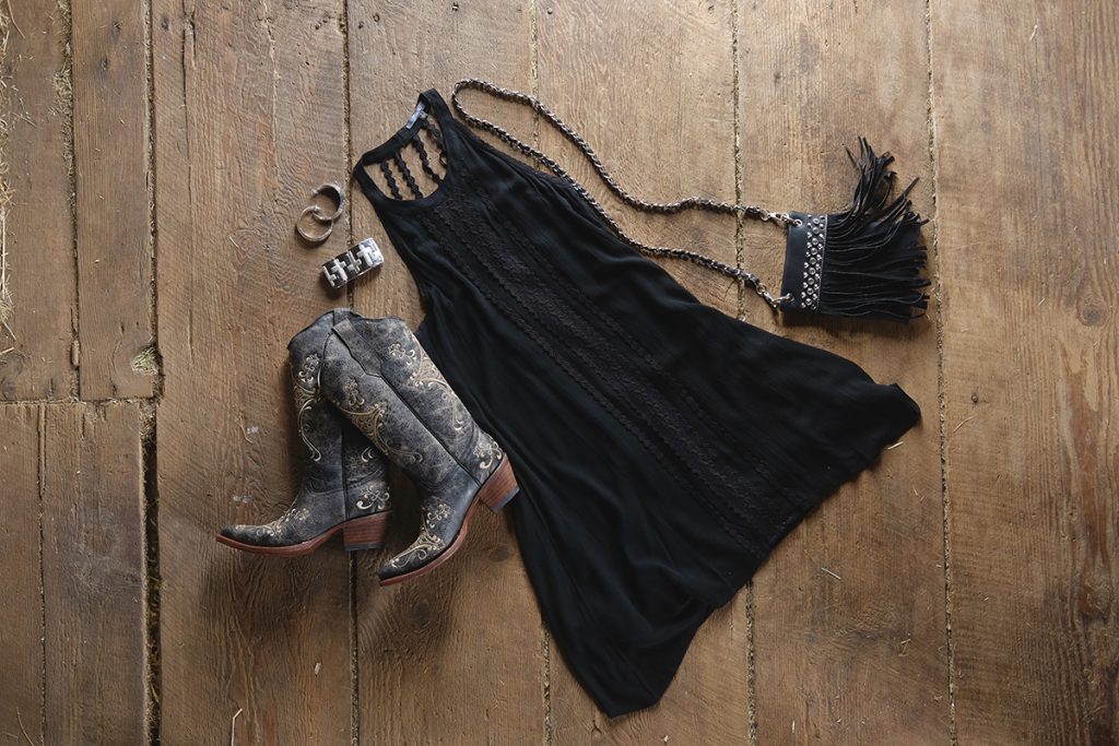 Coastal Fashion Black Dress
