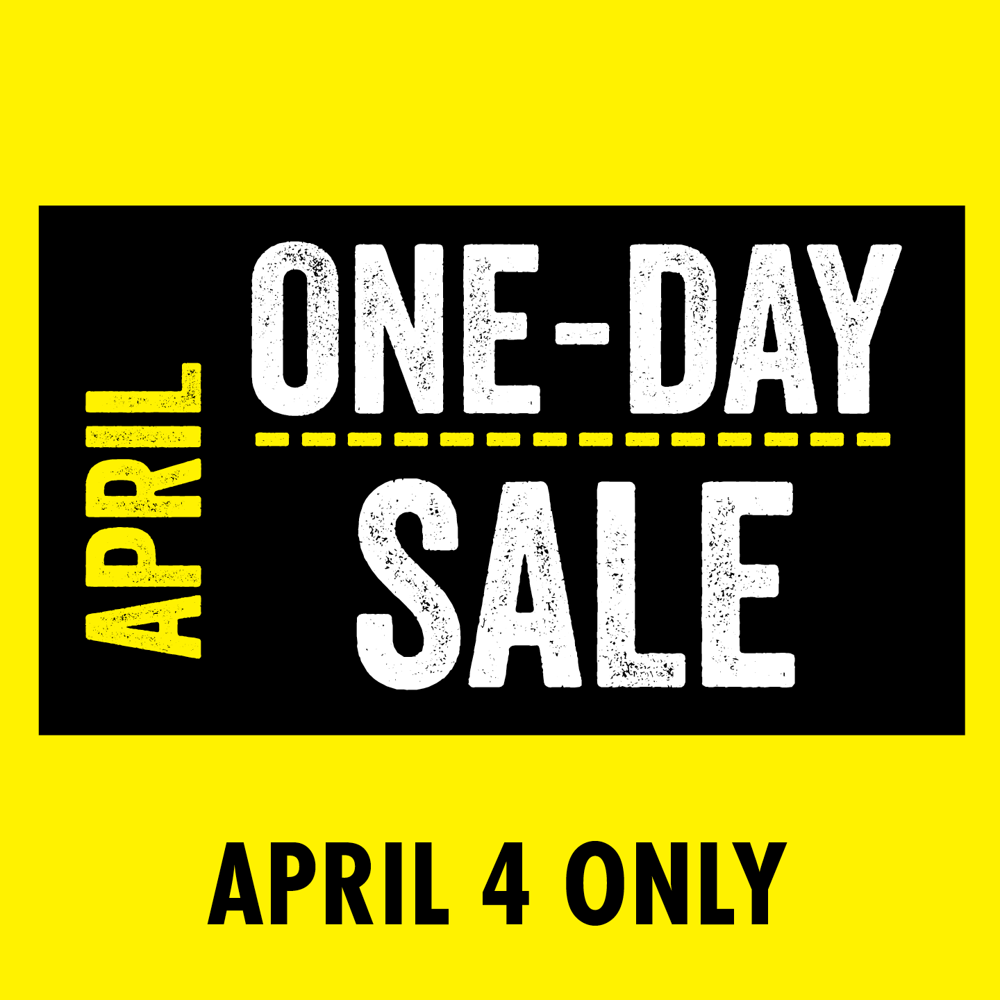 JANUARY ONE-DAY SALE JANUARY 24 ONLY