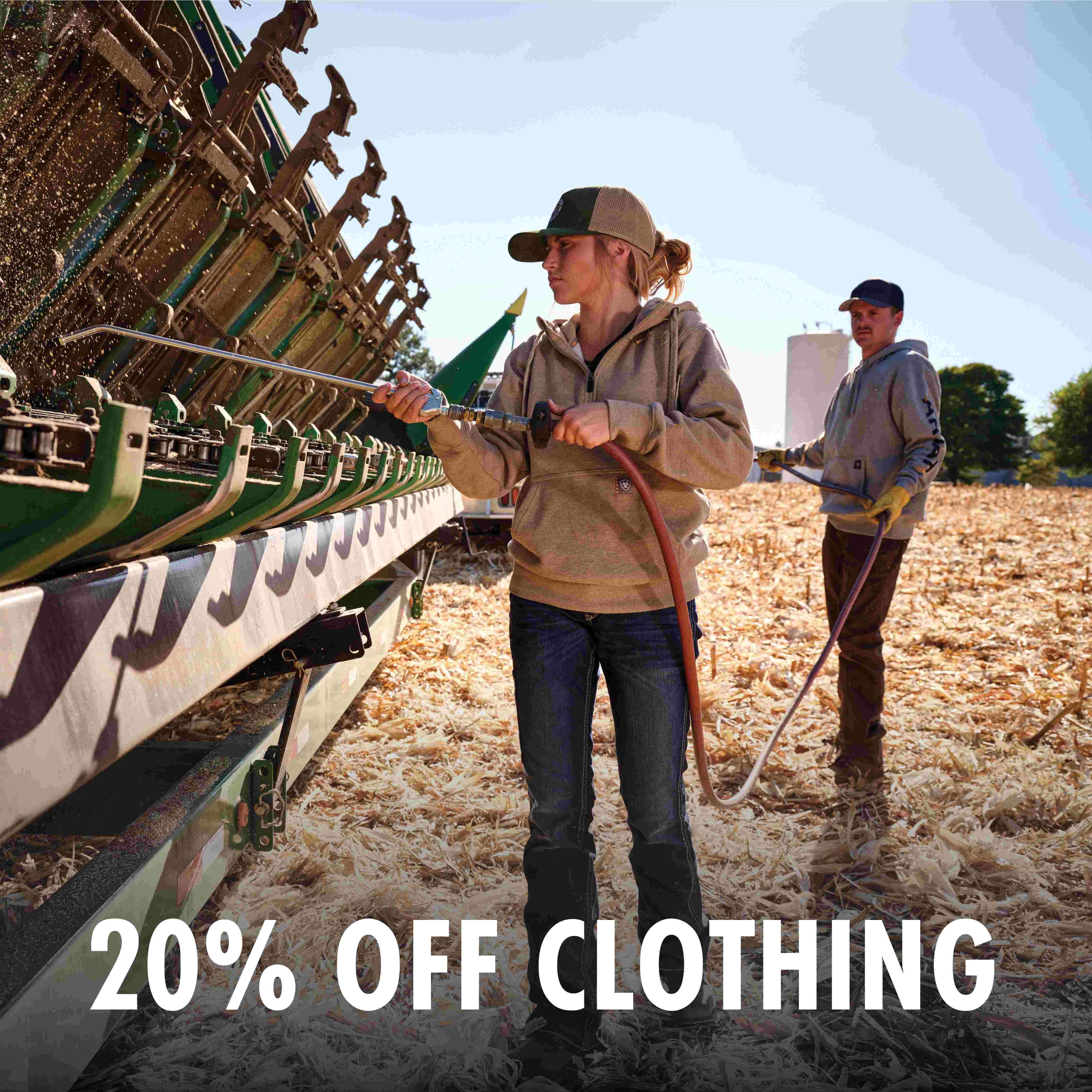 20% OFF CLOTHING