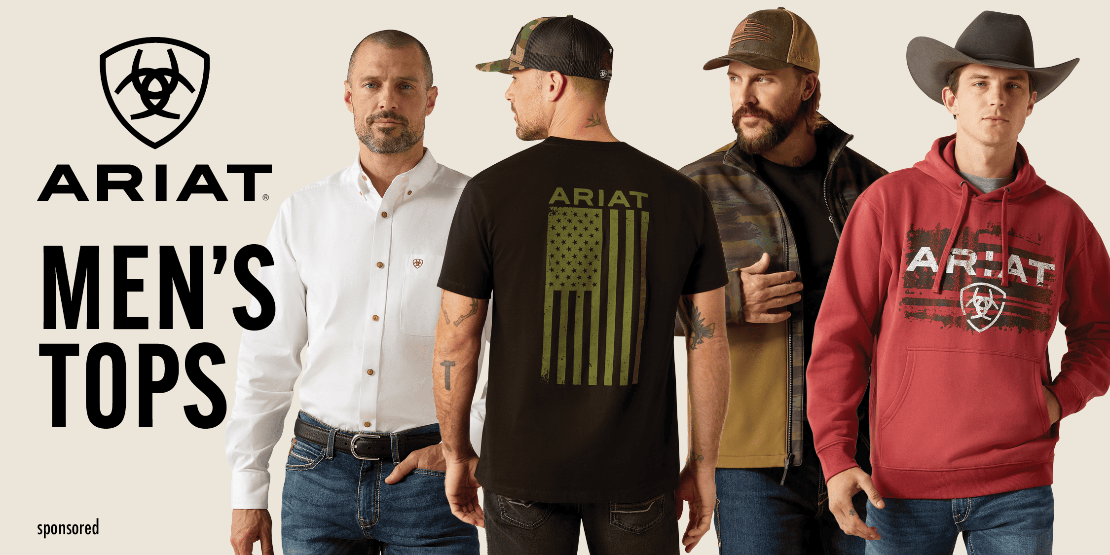 Ariat Men's Tops