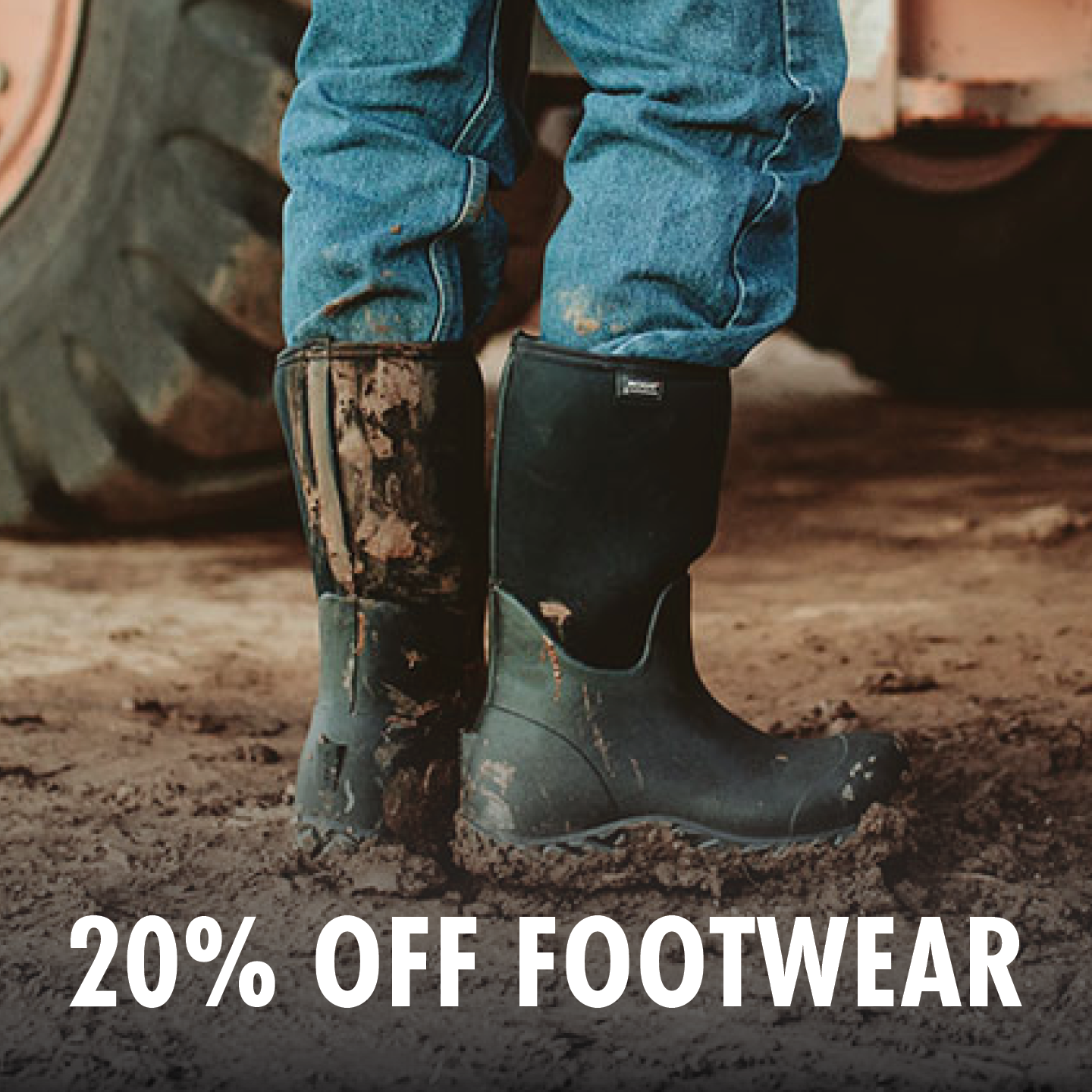 20% OFF FOOTWEAR