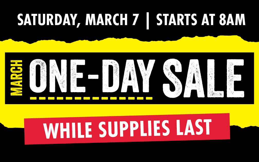 50 Cents OFF PROPANE BY THE GALLON IN STORE ONLY! FEBRUARY 7 SATURDAY ONLY!