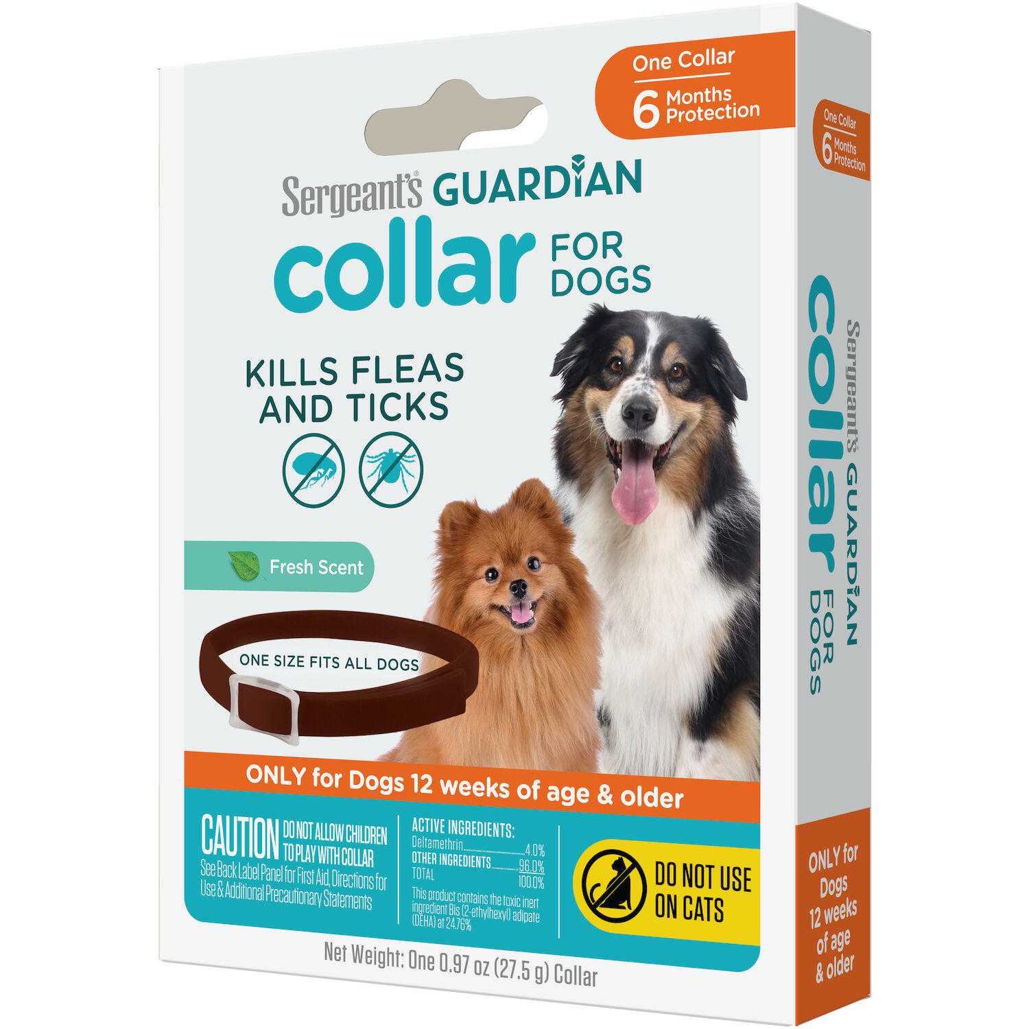 Guardian Flea & Tick Collar for Dogs, 1 Collar
