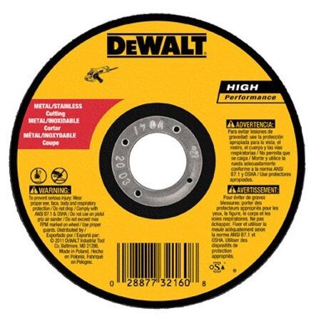 DeWALT Cutting Wheel, Type One Metal 5 x 1/16 x 7/8 inch