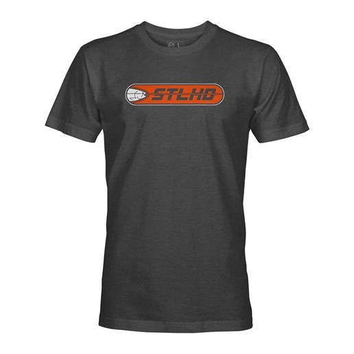 Men's Striker T-Shirt In Charcoal 