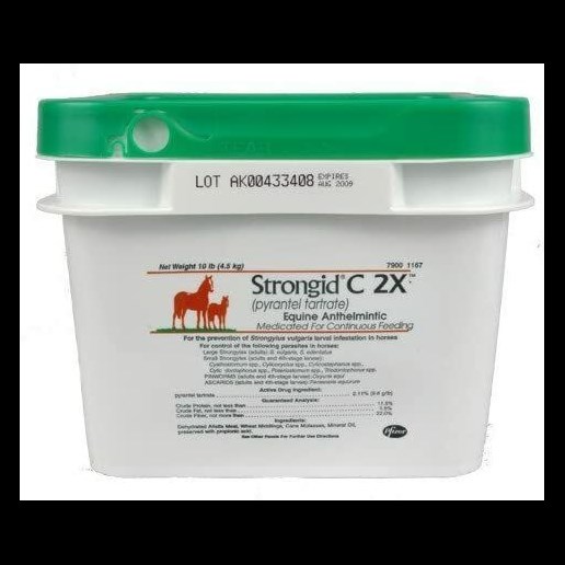 STRONGID® C 2X Equine Anthelmintic, 10-Lb