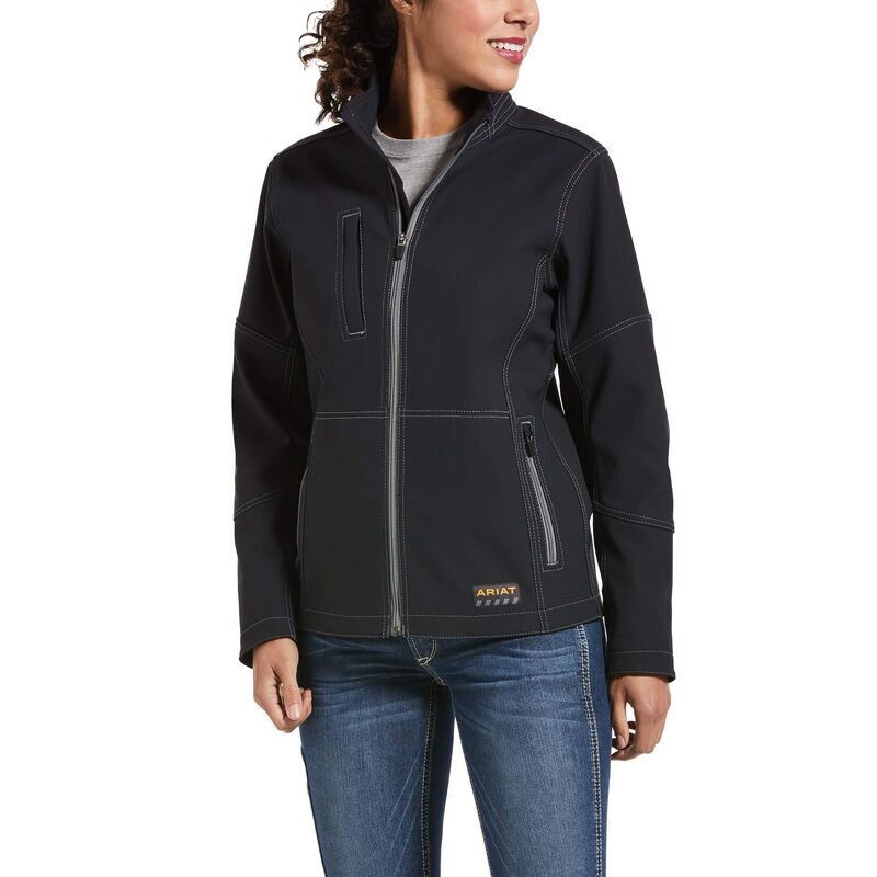 Ariat Women's Rebar Stretch Canvas Softshell Jacket