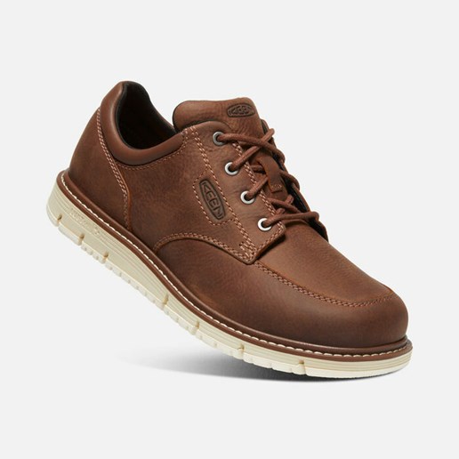 Keen Men's San Jose Oxford Soft Toe in Gingerbread/Off White