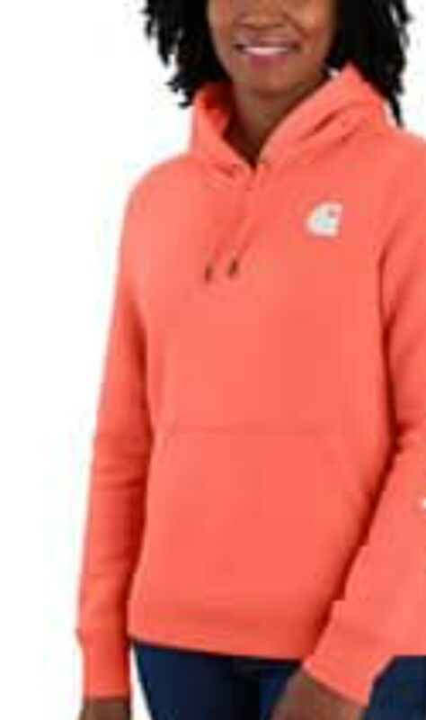 Carhartt Women's Relaxed Fit Midweight Logo Sleeve Graphic Sweatshirt