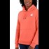 Carhartt Women's Relaxed Fit Midweight Logo Sleeve Graphic Sweatshirt in Electric Coral