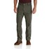 Carhartt Men's Rugged Flex® Relaxed Fit Canvas Double-Front Utility Work Pant in Moss