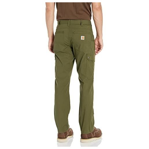 Carhartt Men's Rugged Flex® Relaxed Fit Ripstop Cargo Work Pant in Basil