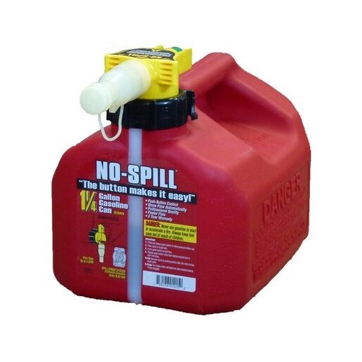 1 1/4-Gal No-Spill Gas Can