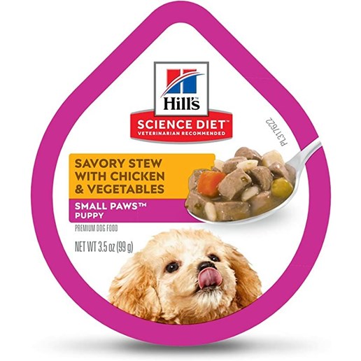 Hill's® Science Diet® Puppy Small Paws™ Savory Stew with Chicken and Vegetables, 3.5-Oz 