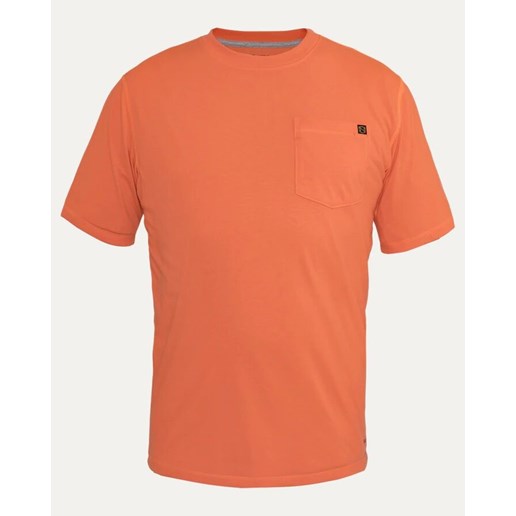 Noble Outfitters Best Dang Short Sleeve Pocket Tee In Safety Orange