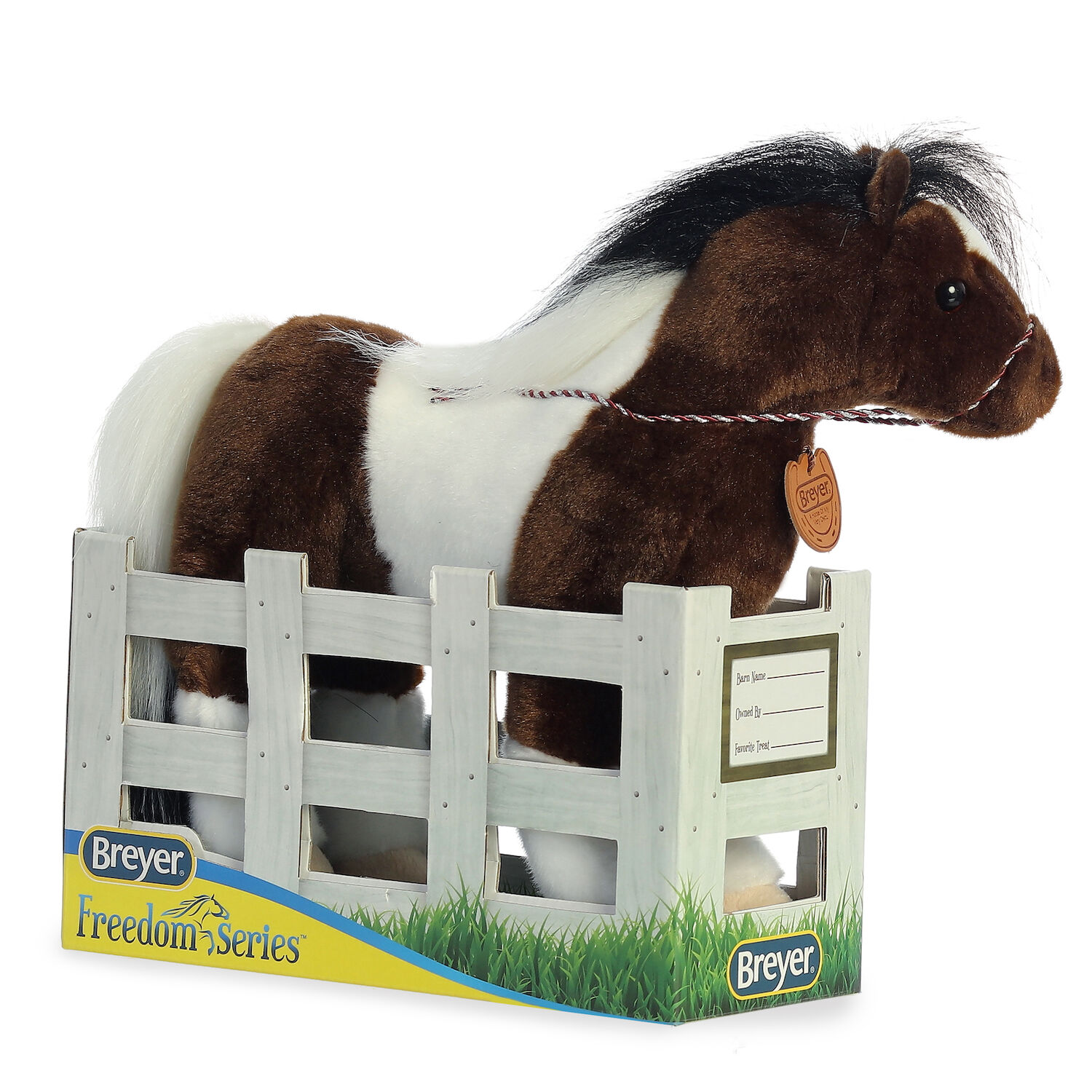 13-In Plush Paint Horse