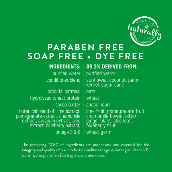 TropiClean Lime & Cocoa Butter Shed Control Conditioner for Pets, 20-Oz