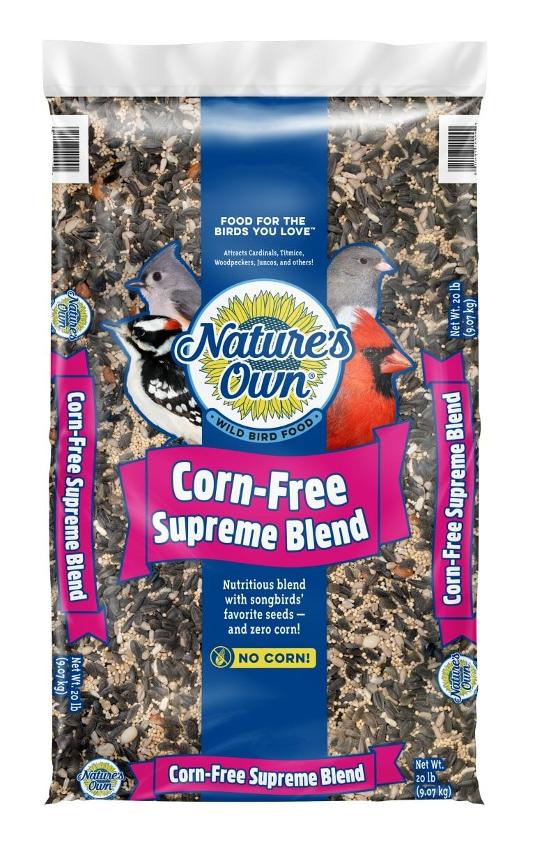 Nature's Own Corn-Free Supreme Blend Bird Food, 20 - Lb
