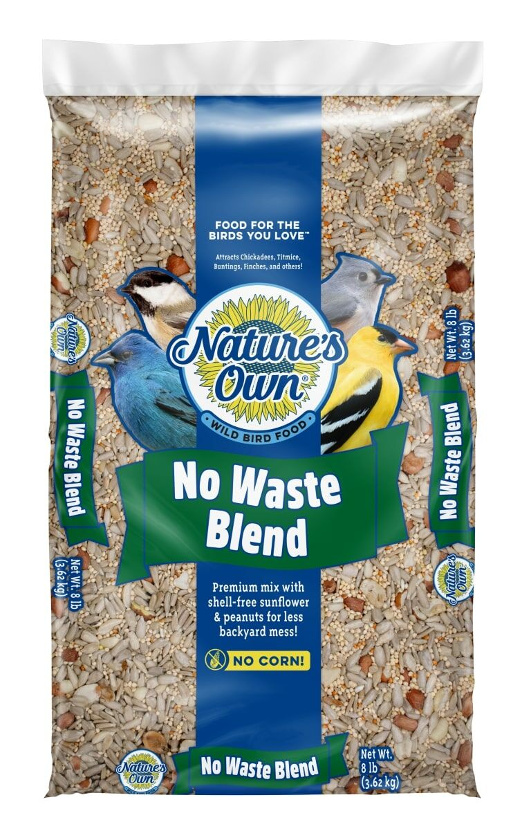 Nature's Own No Waste Blend Bird Food, 8 - Lb