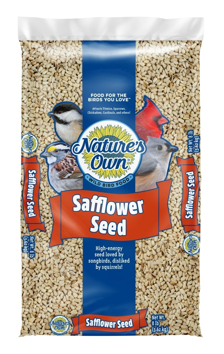Nature's Own Safflower Bird Seed, 8 - Lb