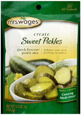 Mrs. Wages Quick Process Sweet Pickle Mix, 5.3-Oz