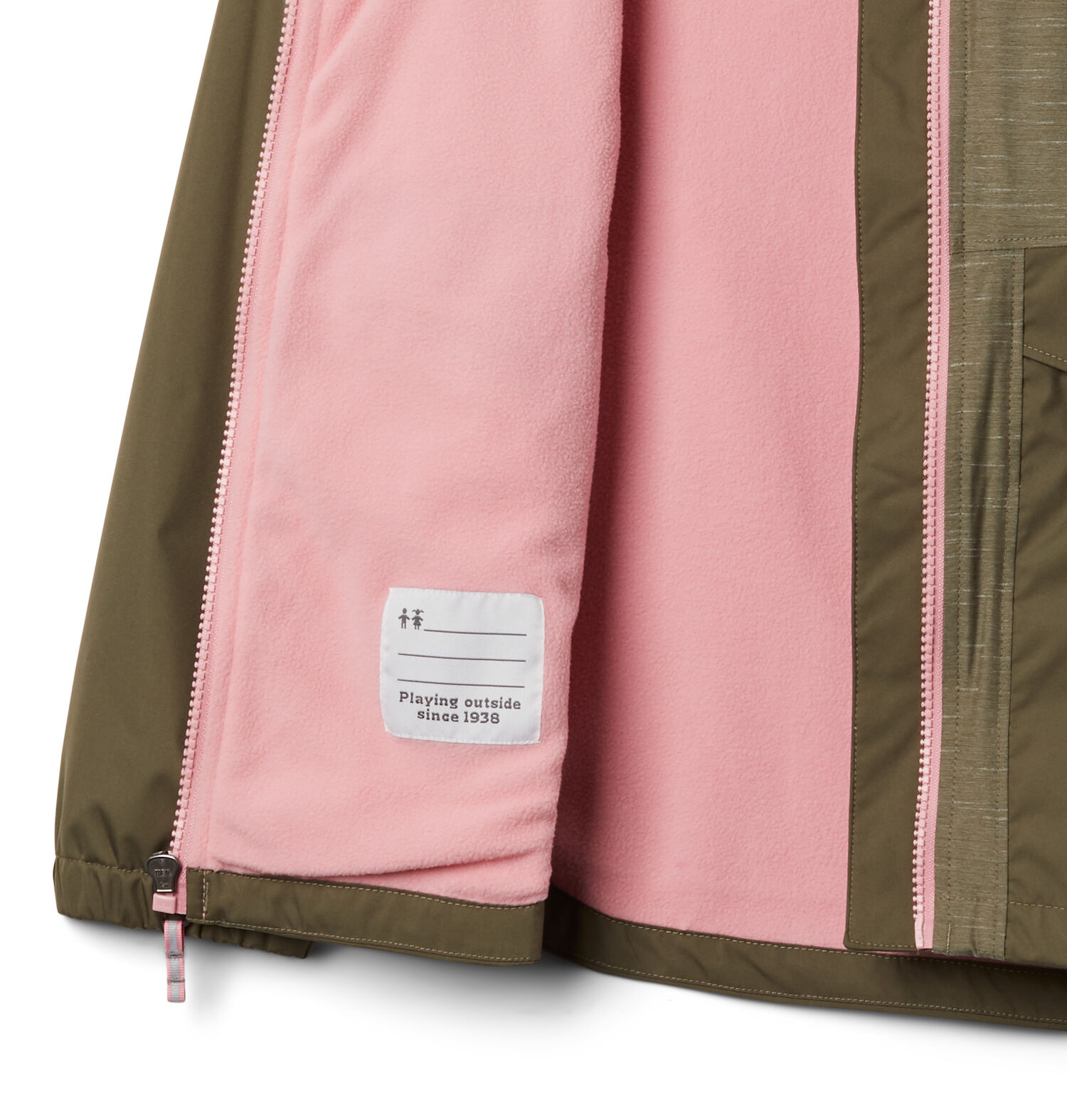 Columbia Kids' Rainy Trails Fleece Lined Jacket