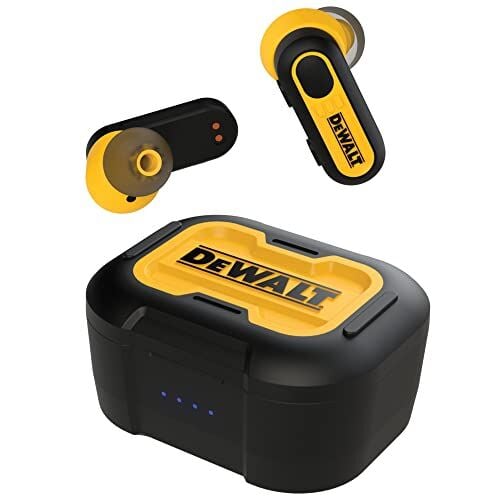 DeWALT Jobsite Pro-X1 True Wireless Bluetooth Earbuds