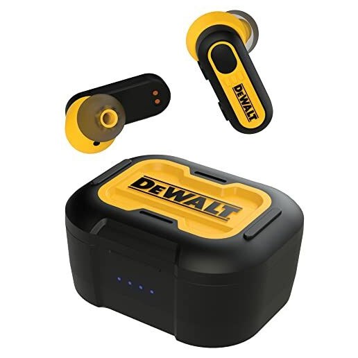 DeWALT Jobsite Pro-X1 True Wireless Bluetooth Earbuds