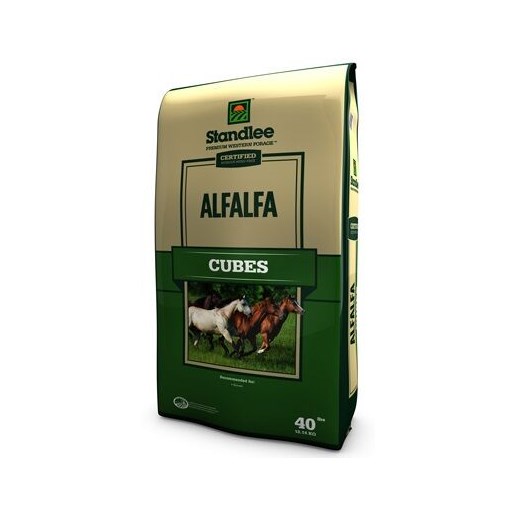 Standlee Alfalfa Cubes Weed Free Certified, 40-lb bag