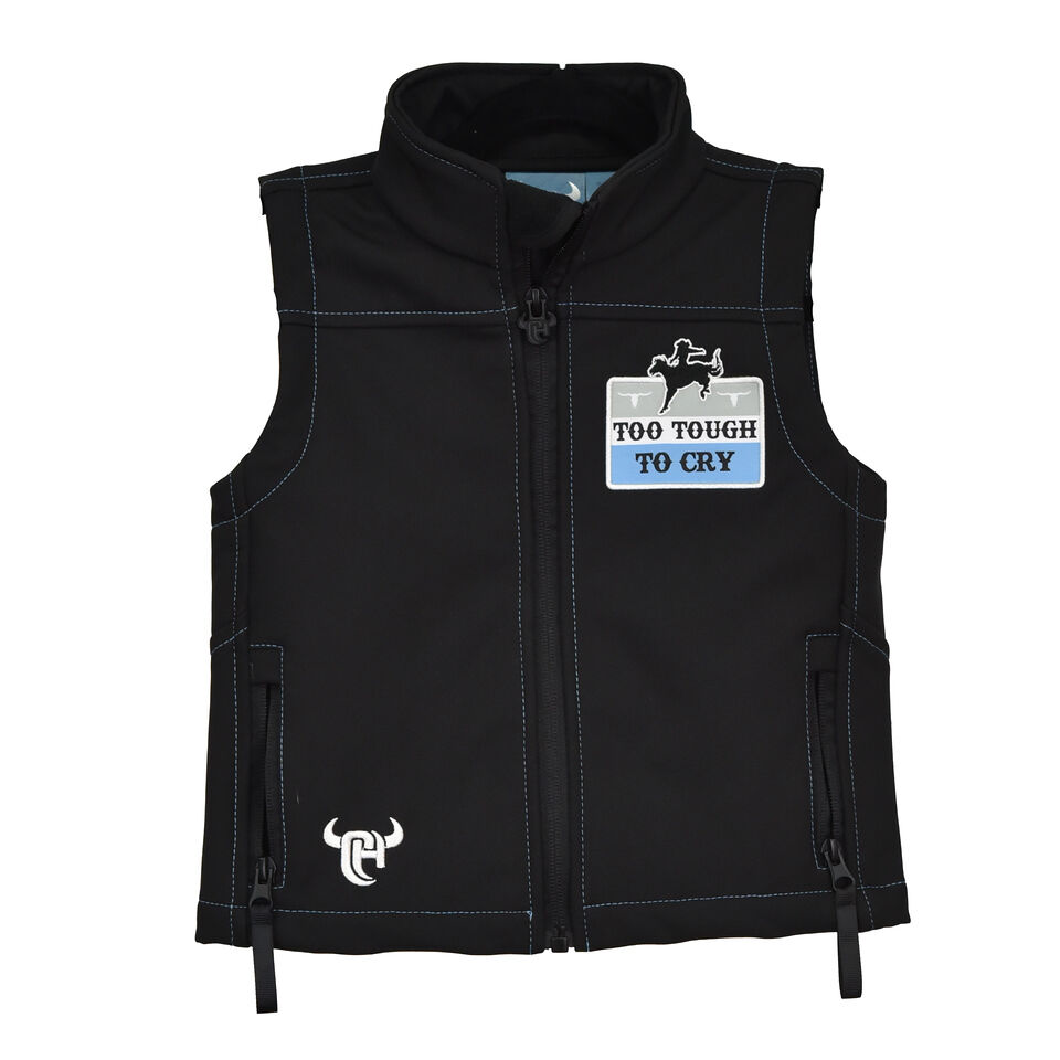 Cowboy Hardware Boy's Too Tough To Cry Polyshell Vest