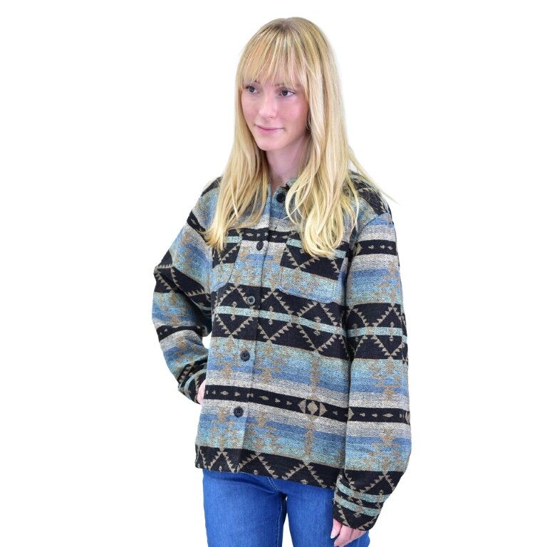 Cowboy Hardware Women's Vintage Aztec Wool Jacket
