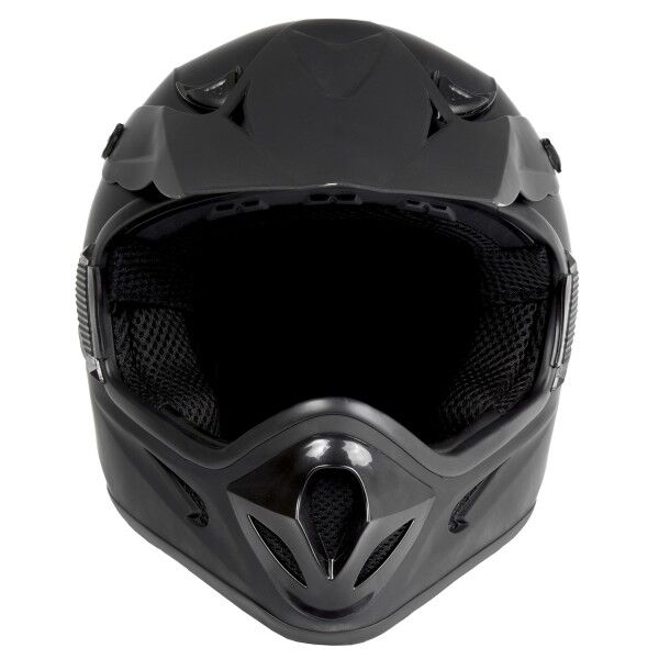 Raider Adult RX1 MX Helmet in Matte Black, Medium