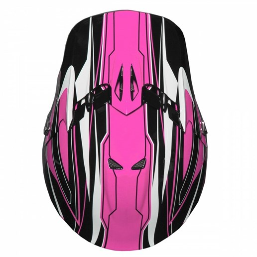 Raider Youth GX3 MX Helmet in Pink, Medium
