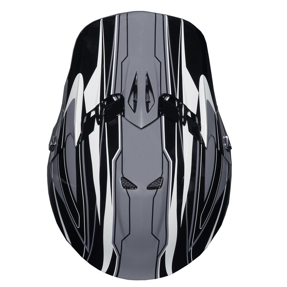 Raider Youth GX3 MX Helmet in Silver, Large