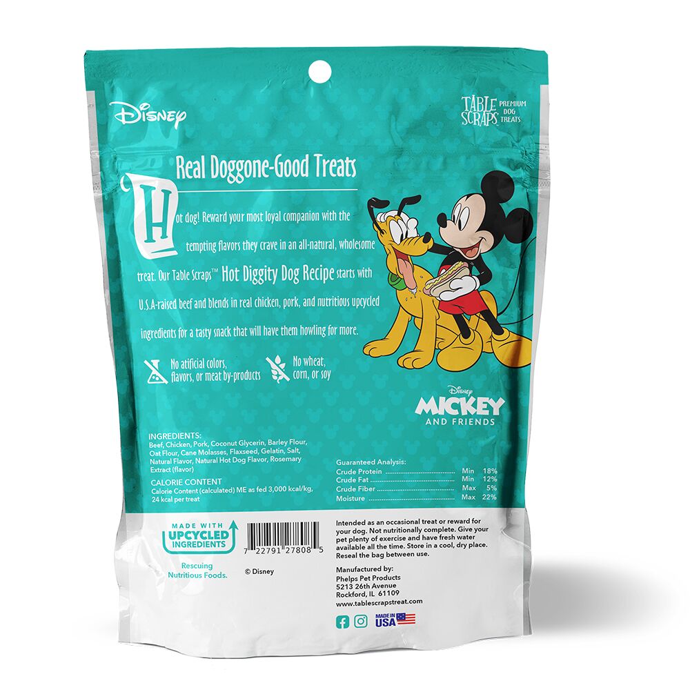 Disney Table Scraps™ Hot Diggity Dog Recipe Dog Treats, 5-Oz