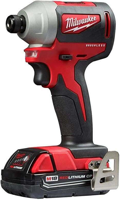 Milwaukee M18 Compact Cordless Impact Driver Kit with Battery