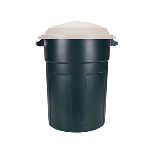 Roughneck 32 Gallon Evergreen Trash Can with Lid