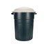 Roughneck 32 Gallon Evergreen Trash Can with Lid
