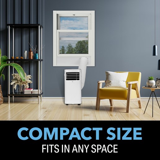 9,000 BTU Compact Portable Air Conditioner