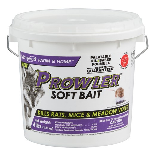 Prowler Soft Rodent Bait, 4-Lb Bucket