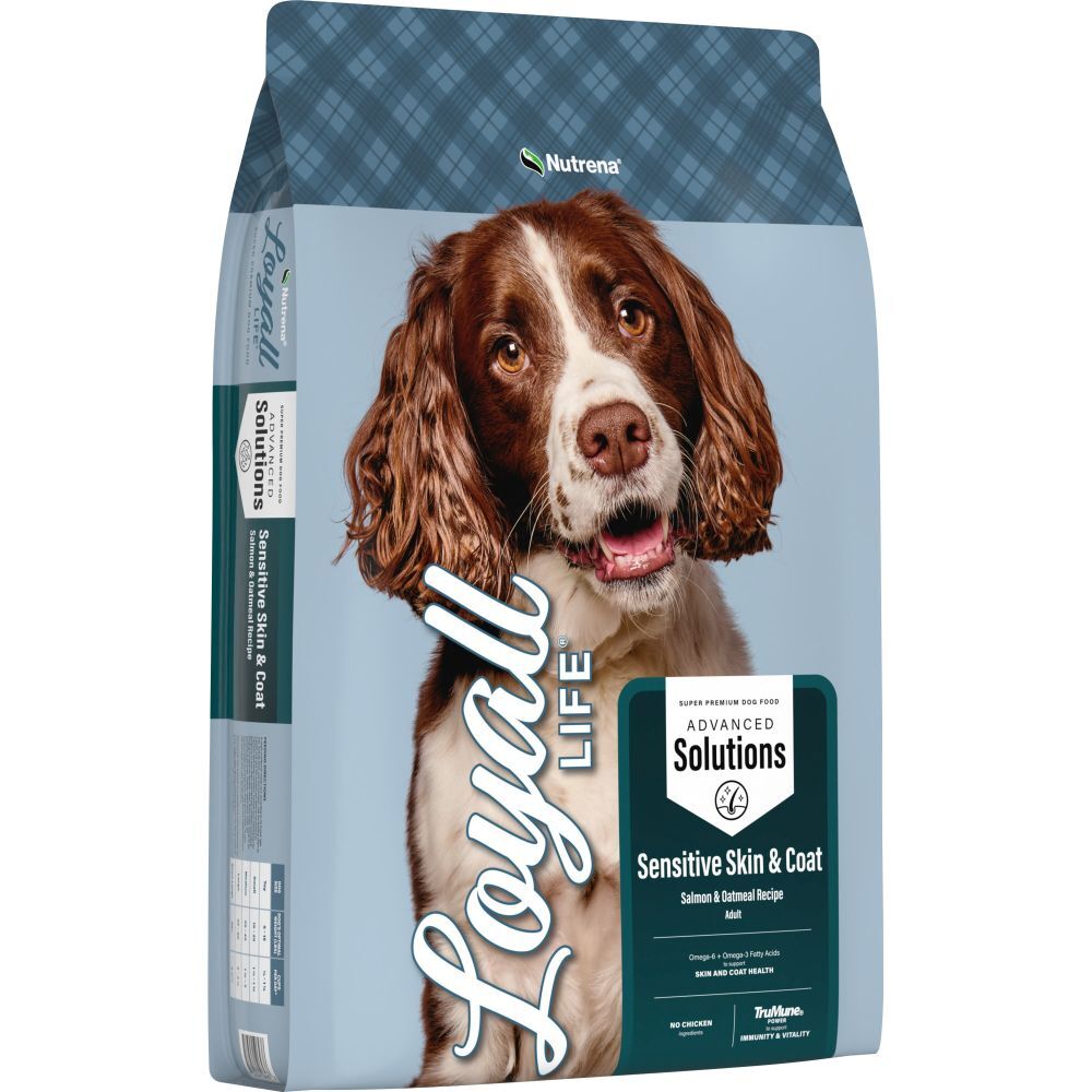 Loyall Life Advanced Solutions Sensitive Skin & Coat Salmon & Oatmeal Recipe Adult Dog Food, 30-Lb