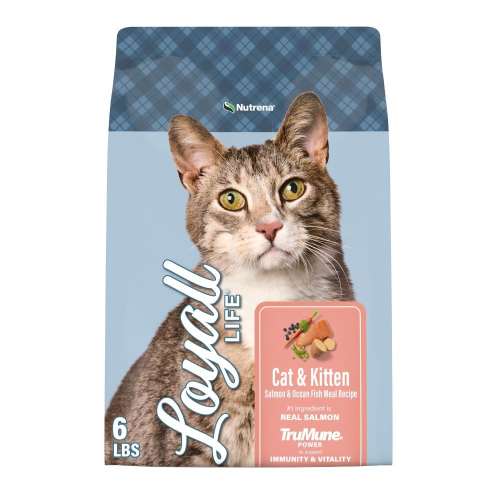 Nutrena Loyall Life Cat & Kitten Salmon & Ocean Fish Cat Food, 6-Lb