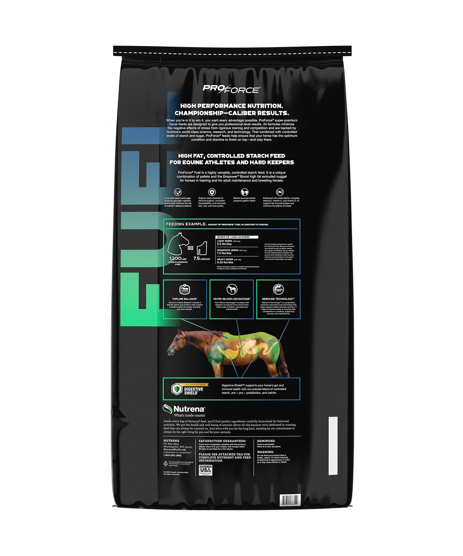 ProForce Fuel Horse Feed, 50-Lb