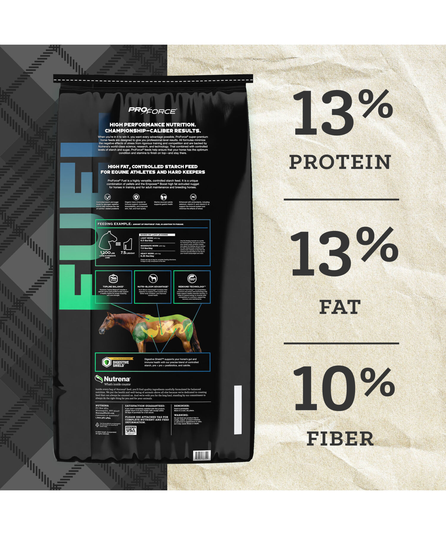 ProForce Fuel Horse Feed, 50-Lb