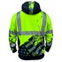 ANSI Class 3 American Grit Safety Hoodie in Green