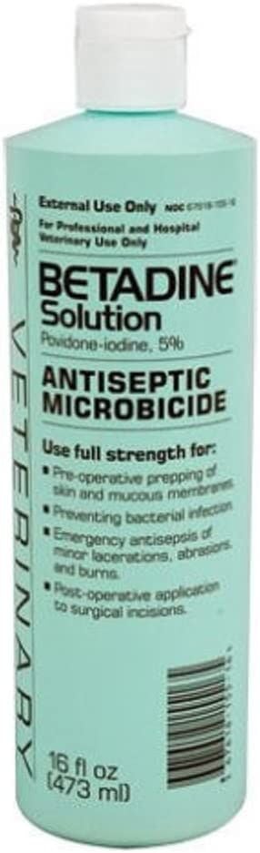 Betadine® Veterinary Solution, 16-Oz