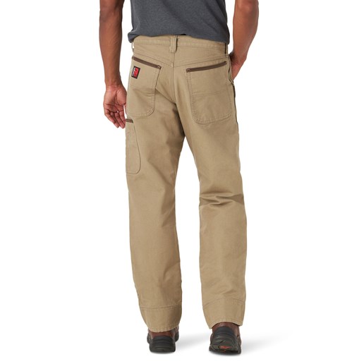 Men's Wrangler® RIGGS Workwear® Mason Relaxed Fit Canvas Pant in Rock Khaki