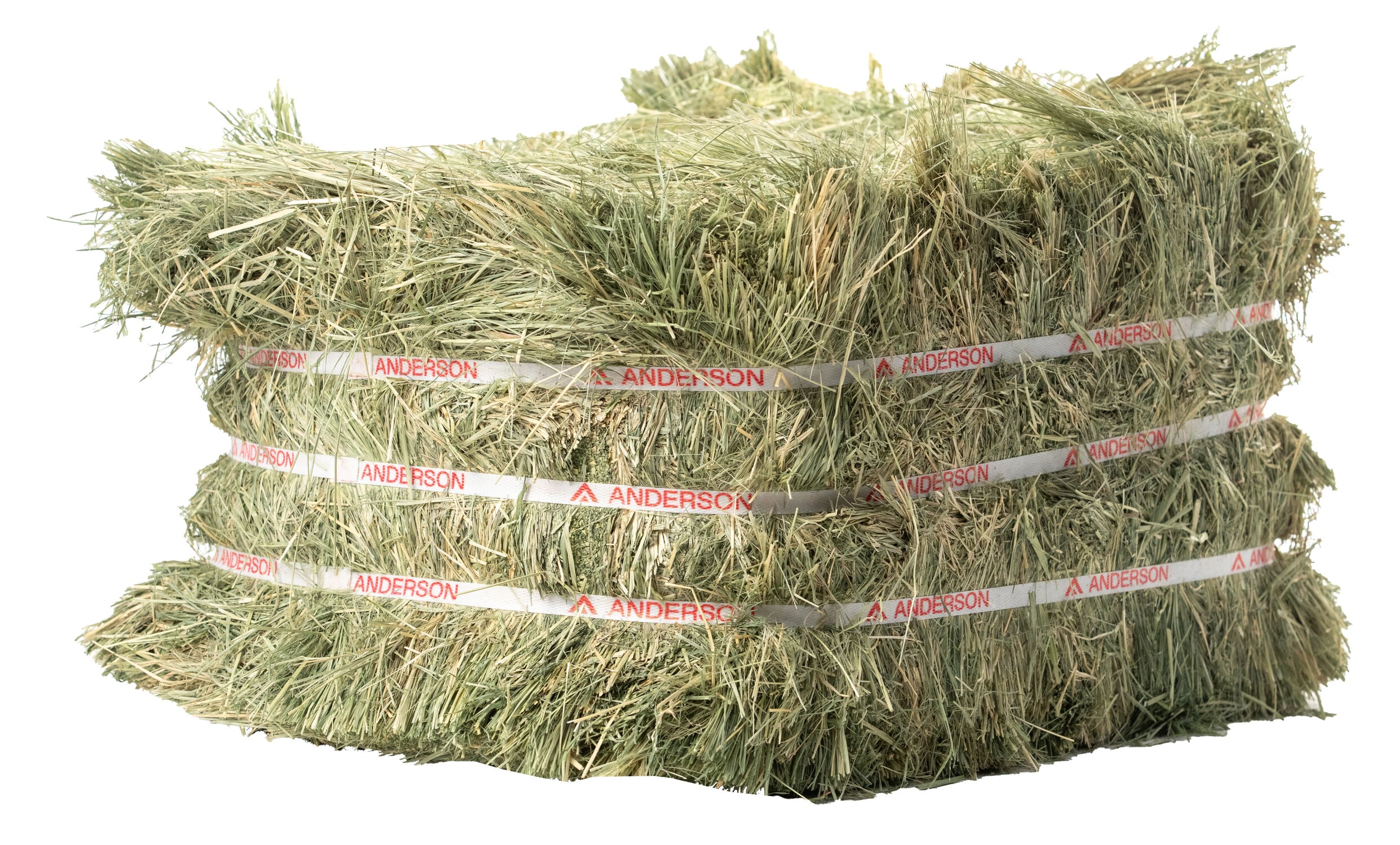 Anderson 3-Tie Teff Grass Hay Bale, 90 lb.