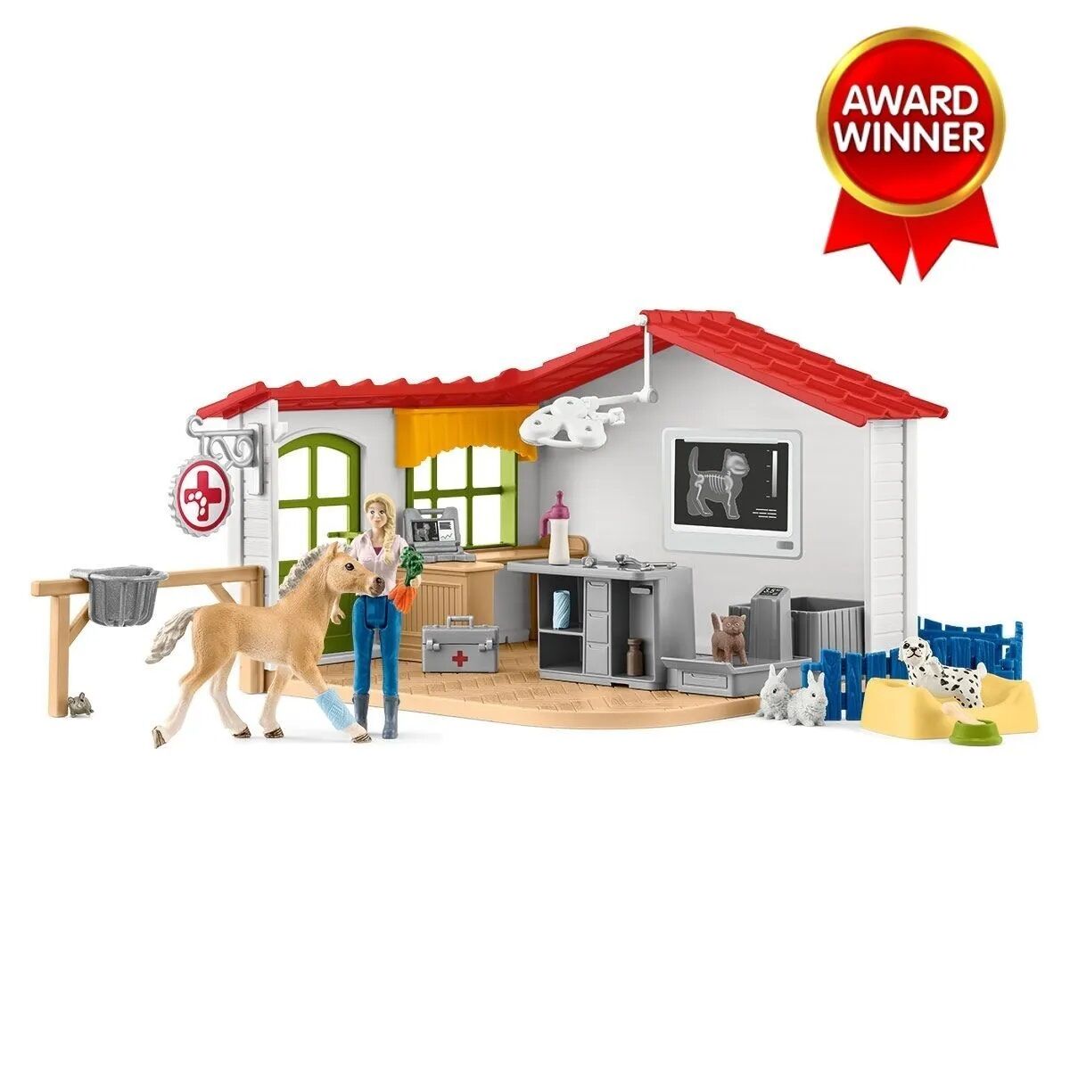 Schleich Veterinarian Practice with Pets